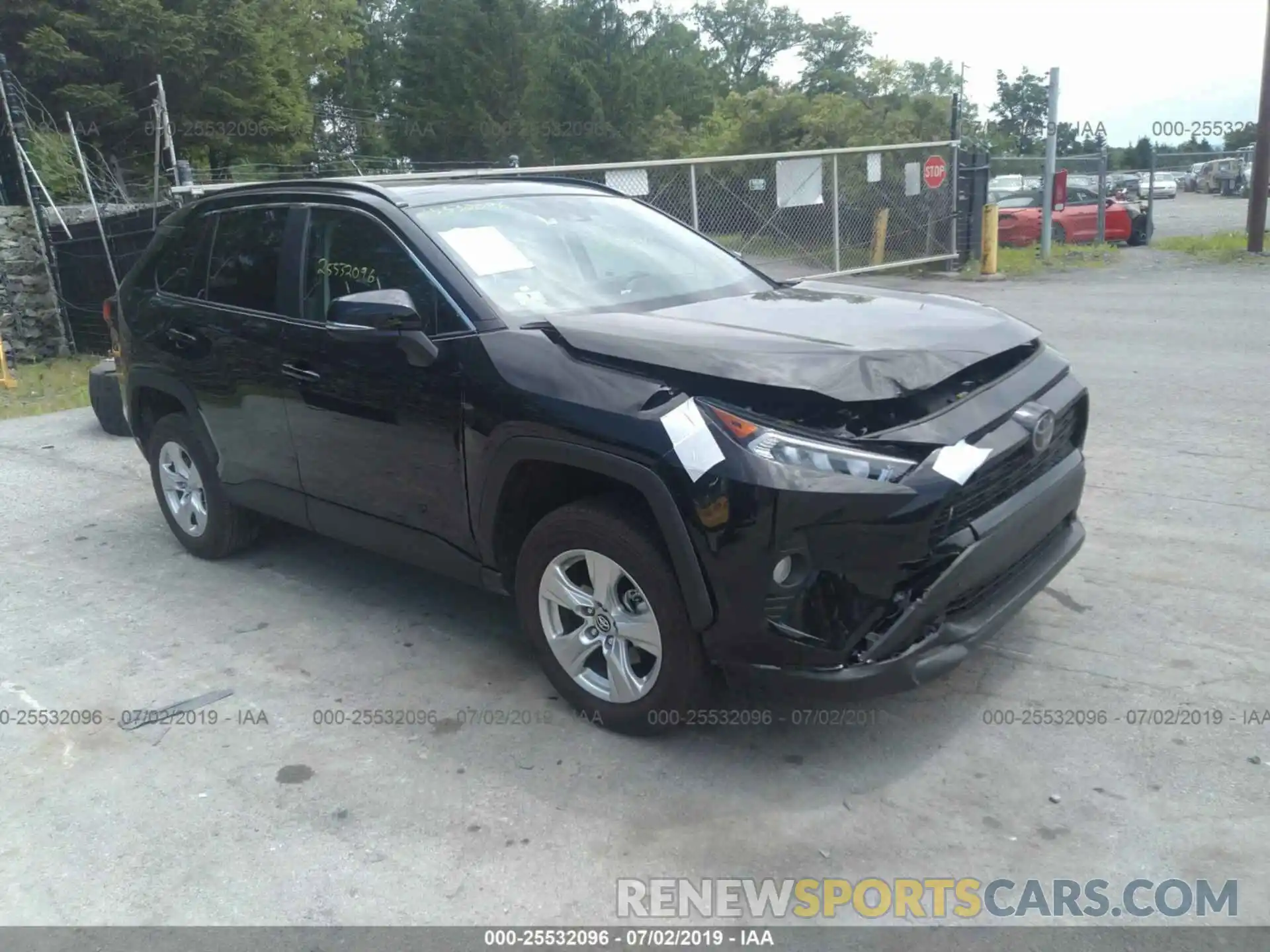 1 Photograph of a damaged car 2T3P1RFV1KW038192 TOYOTA RAV4 2019