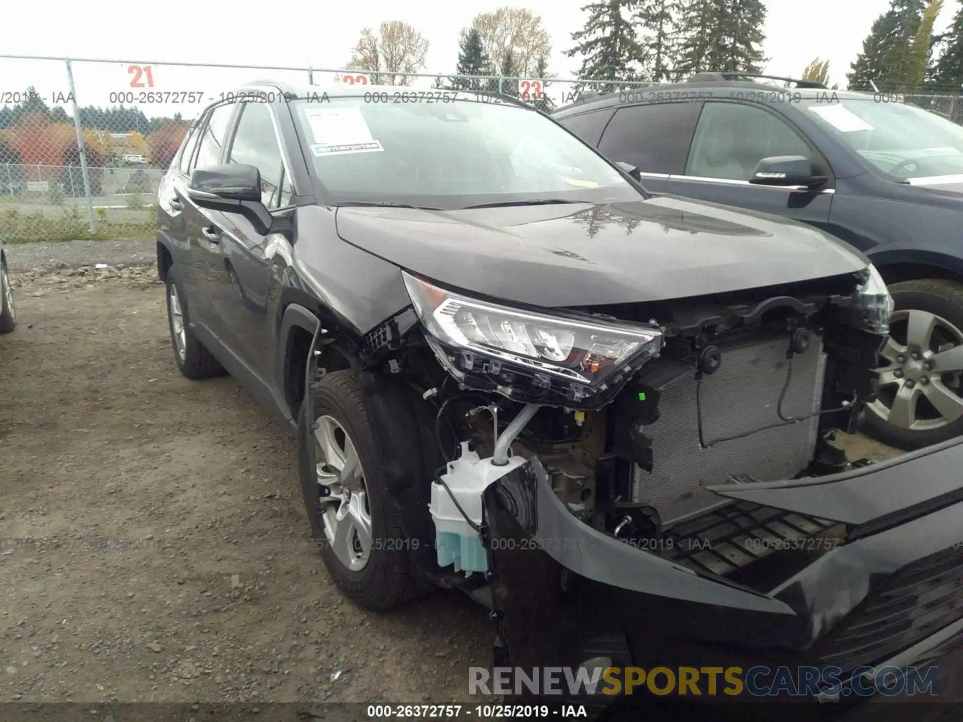 1 Photograph of a damaged car 2T3P1RFV1KW039181 TOYOTA RAV4 2019