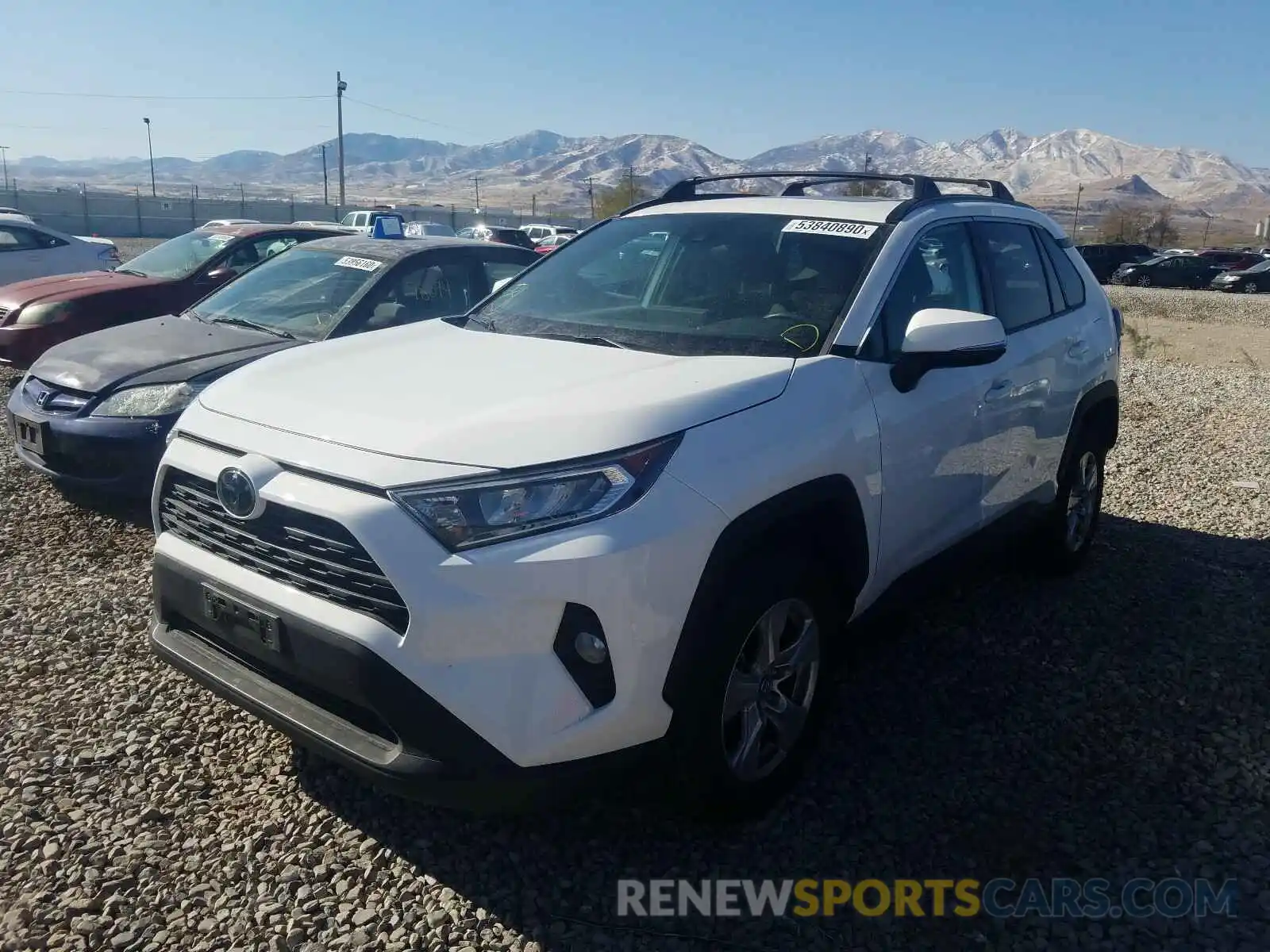 2 Фотография поврежденного автомобиля 2T3P1RFV1KW039679 TOYOTA RAV4 2019