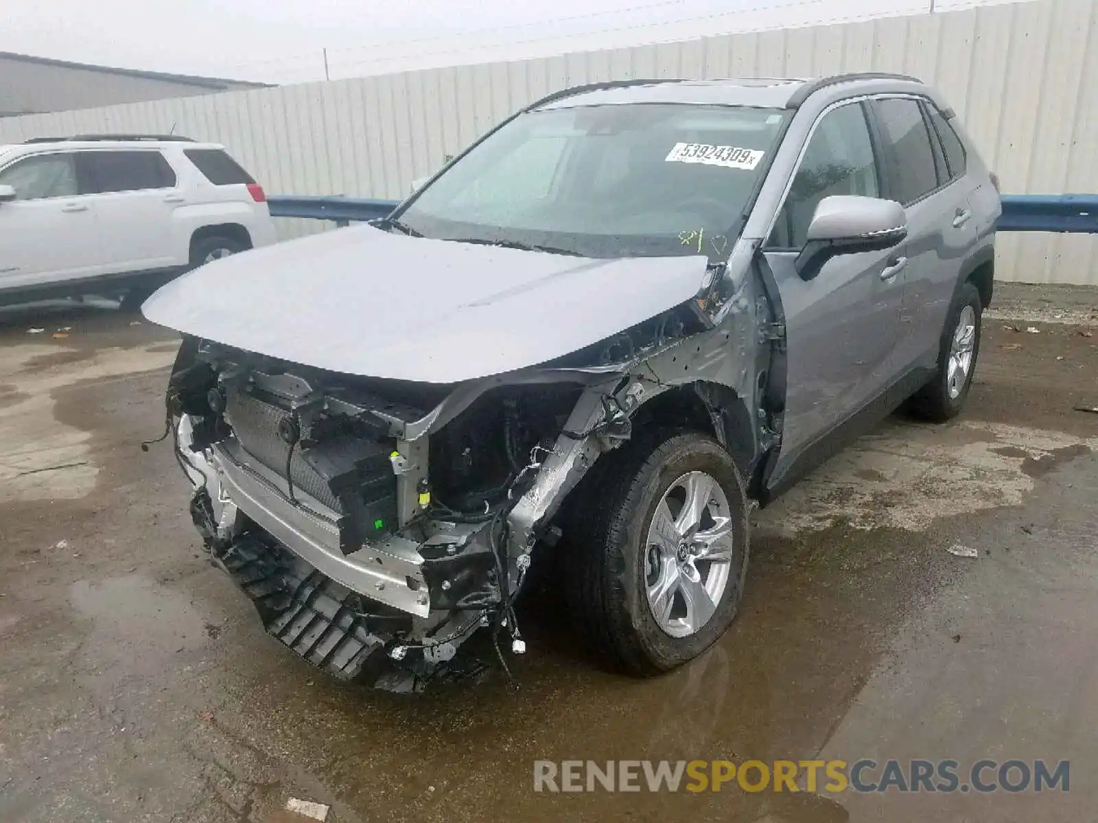 2 Фотография поврежденного автомобиля 2T3P1RFV1KW041156 TOYOTA RAV4 2019