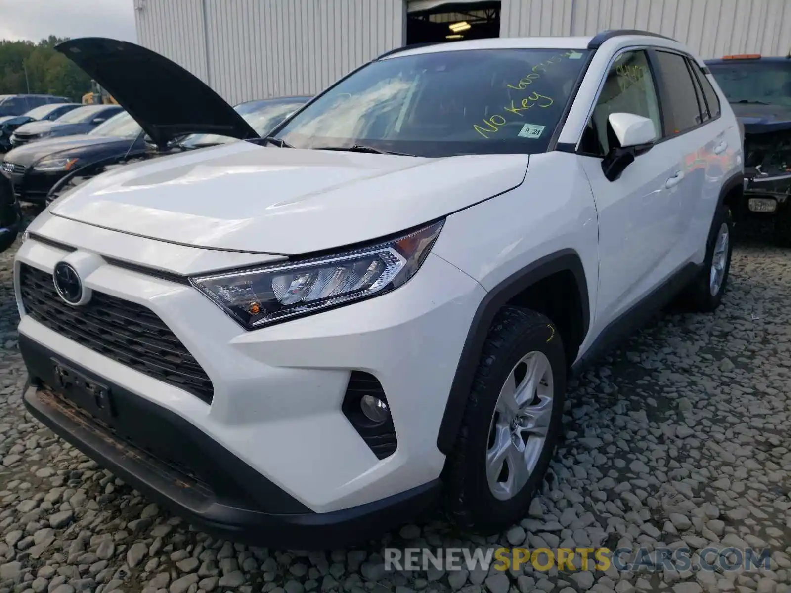 2 Фотография поврежденного автомобиля 2T3P1RFV1KW047958 TOYOTA RAV4 2019