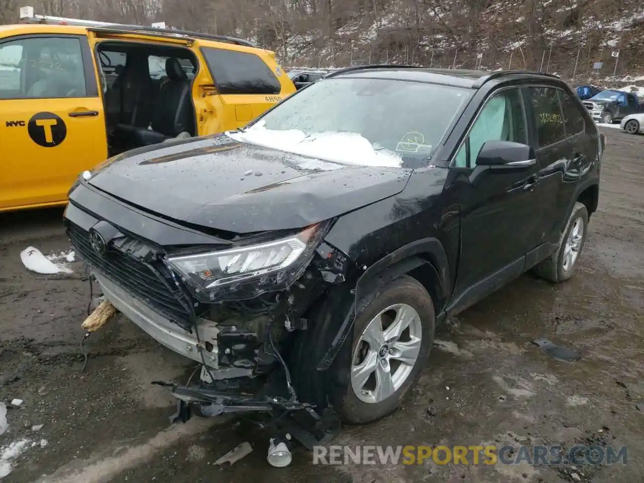 2 Фотография поврежденного автомобиля 2T3P1RFV1KW053341 TOYOTA RAV4 2019