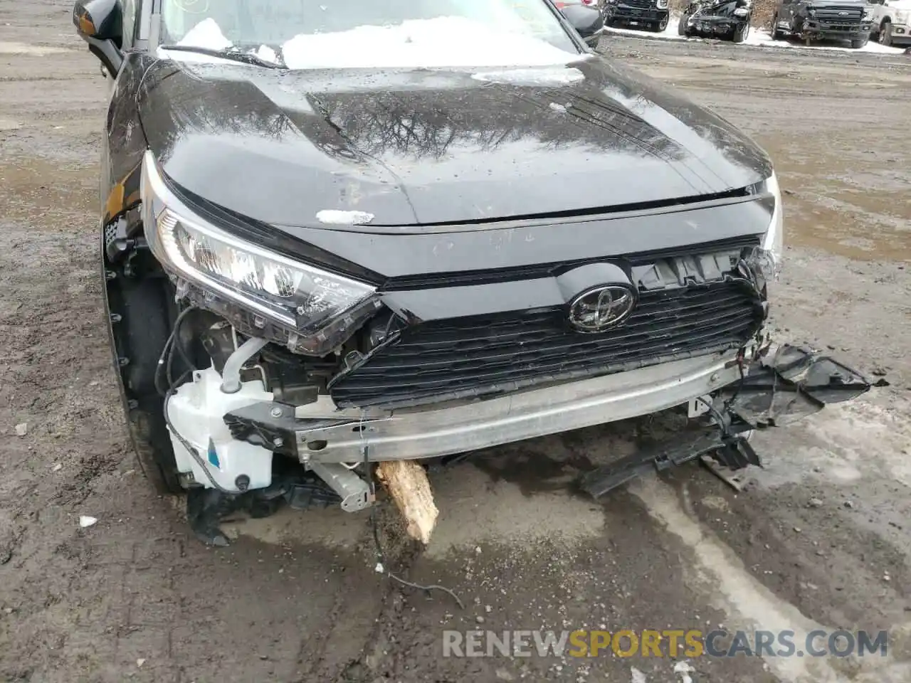 9 Photograph of a damaged car 2T3P1RFV1KW053341 TOYOTA RAV4 2019