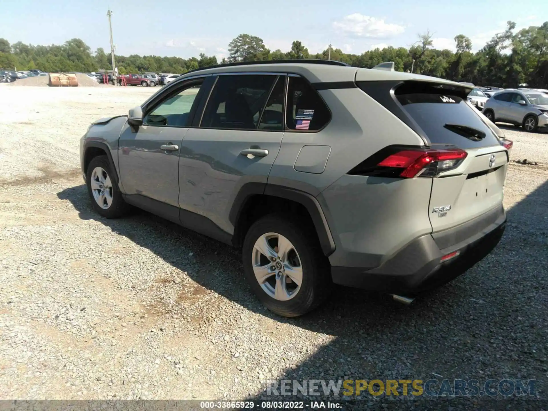 3 Photograph of a damaged car 2T3P1RFV1KW057387 TOYOTA RAV4 2019