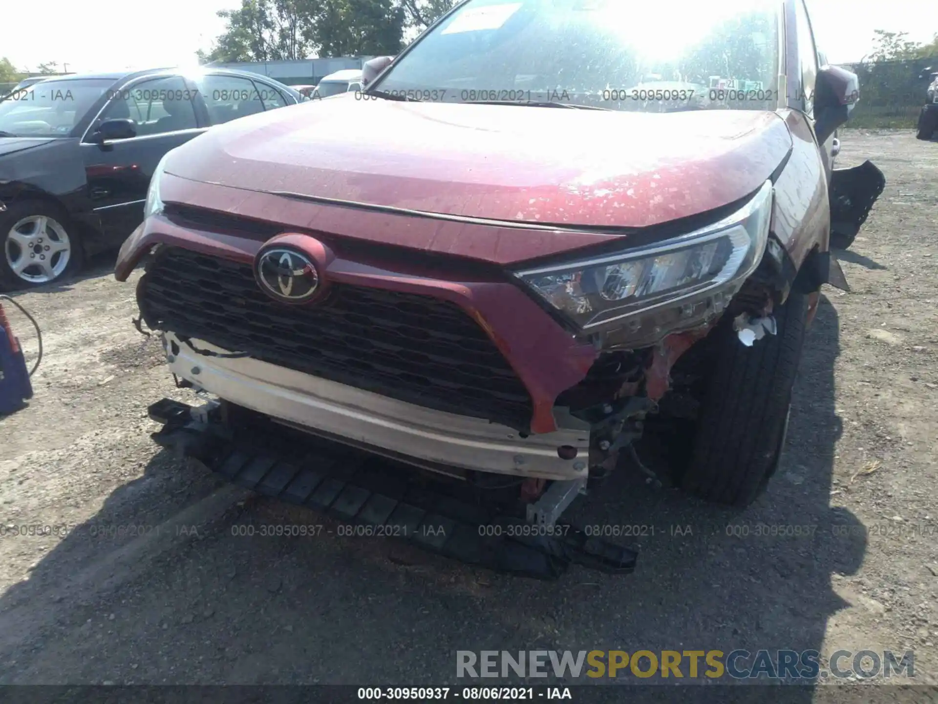 6 Фотография поврежденного автомобиля 2T3P1RFV1KW058829 TOYOTA RAV4 2019