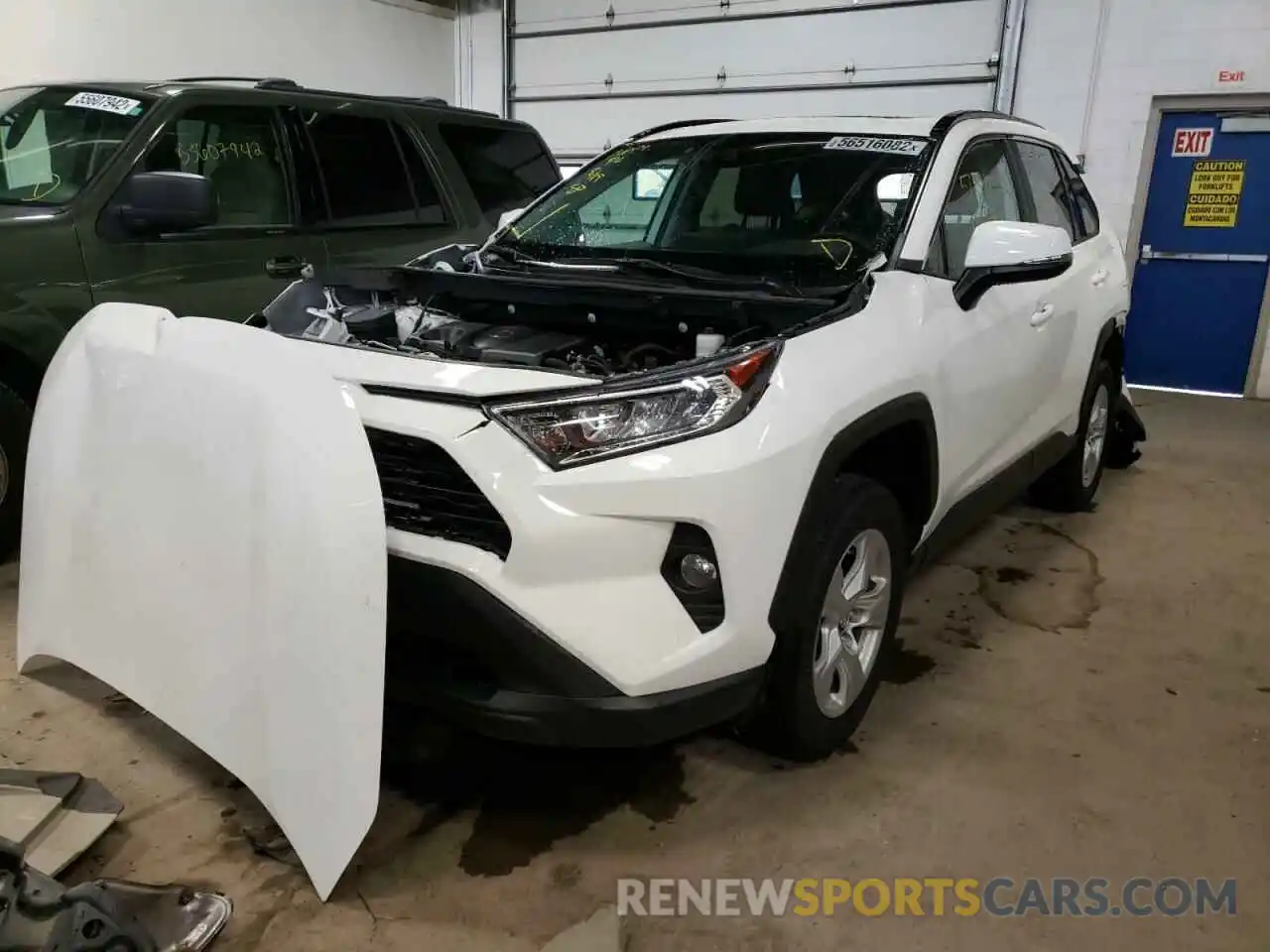 2 Фотография поврежденного автомобиля 2T3P1RFV1KW073587 TOYOTA RAV4 2019