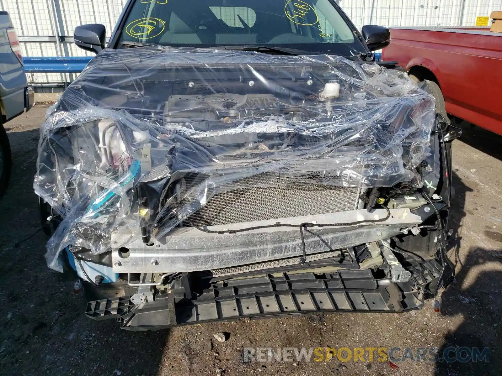 9 Фотография поврежденного автомобиля 2T3P1RFV1KW074254 TOYOTA RAV4 2019