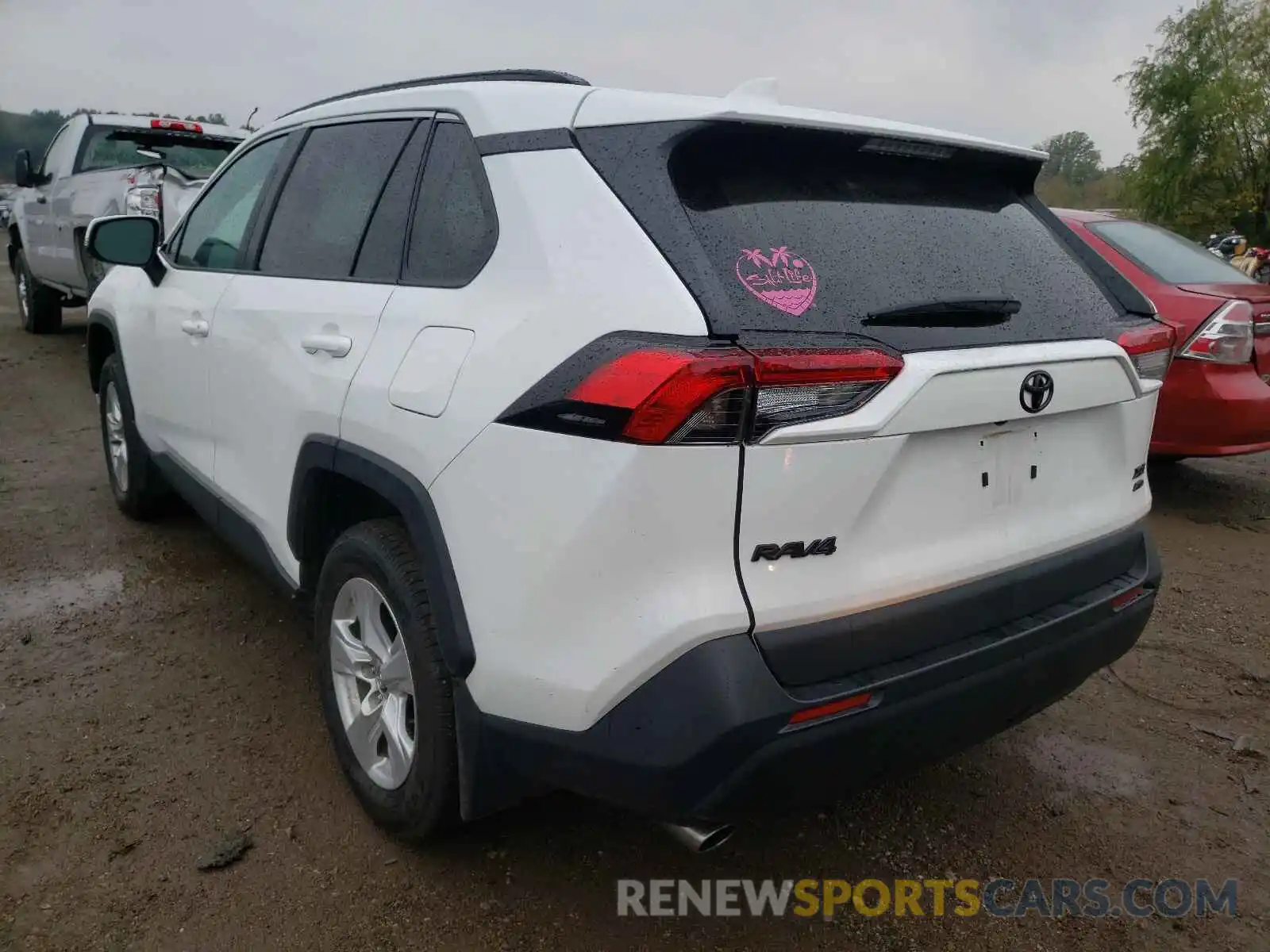 3 Photograph of a damaged car 2T3P1RFV1KW079454 TOYOTA RAV4 2019