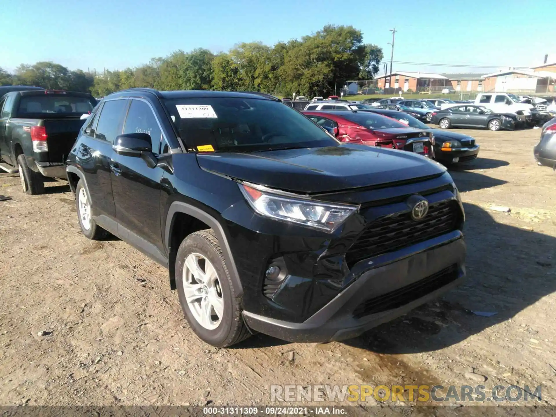 1 Photograph of a damaged car 2T3P1RFV1KW081267 TOYOTA RAV4 2019