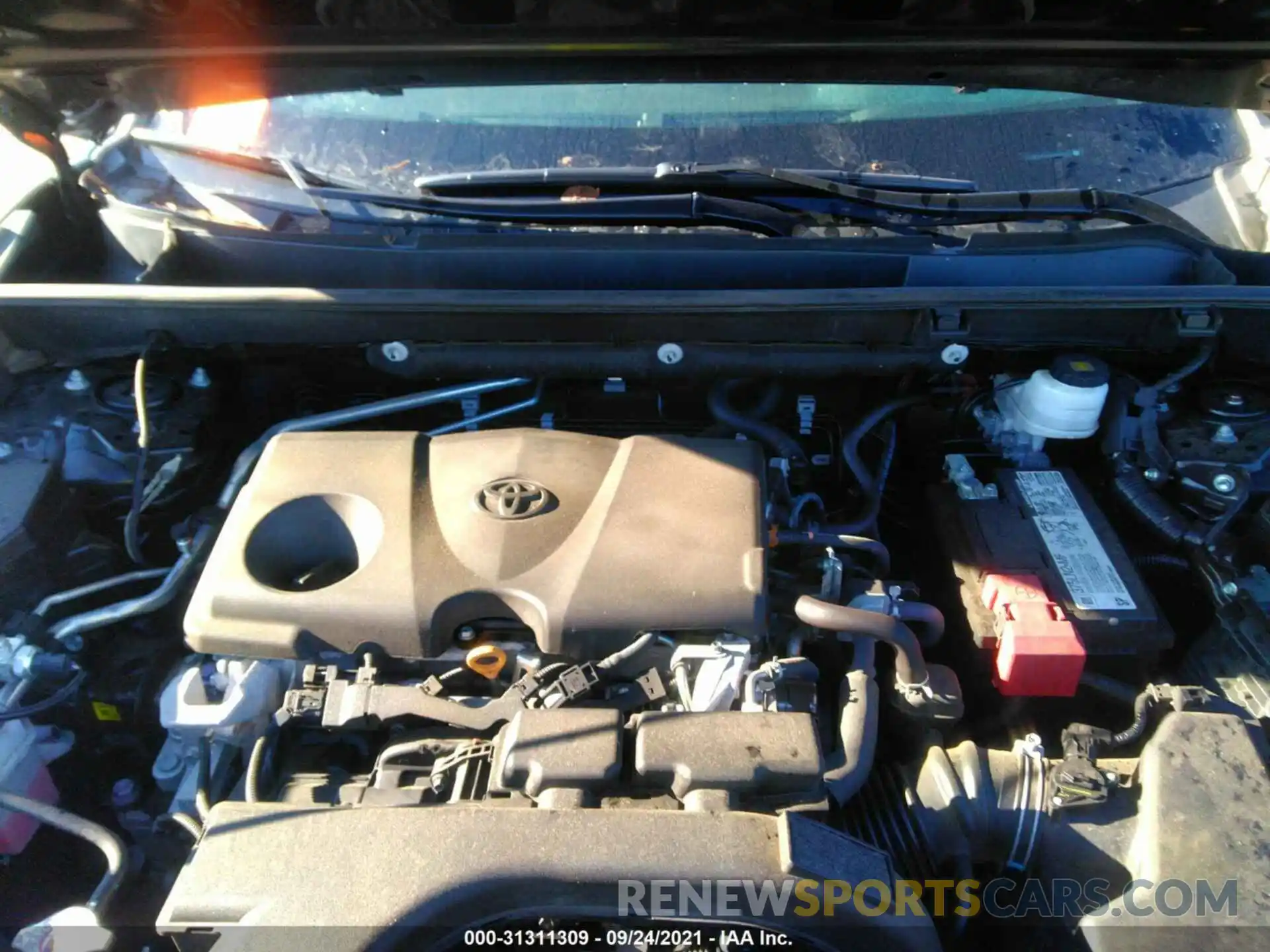 10 Photograph of a damaged car 2T3P1RFV1KW081267 TOYOTA RAV4 2019