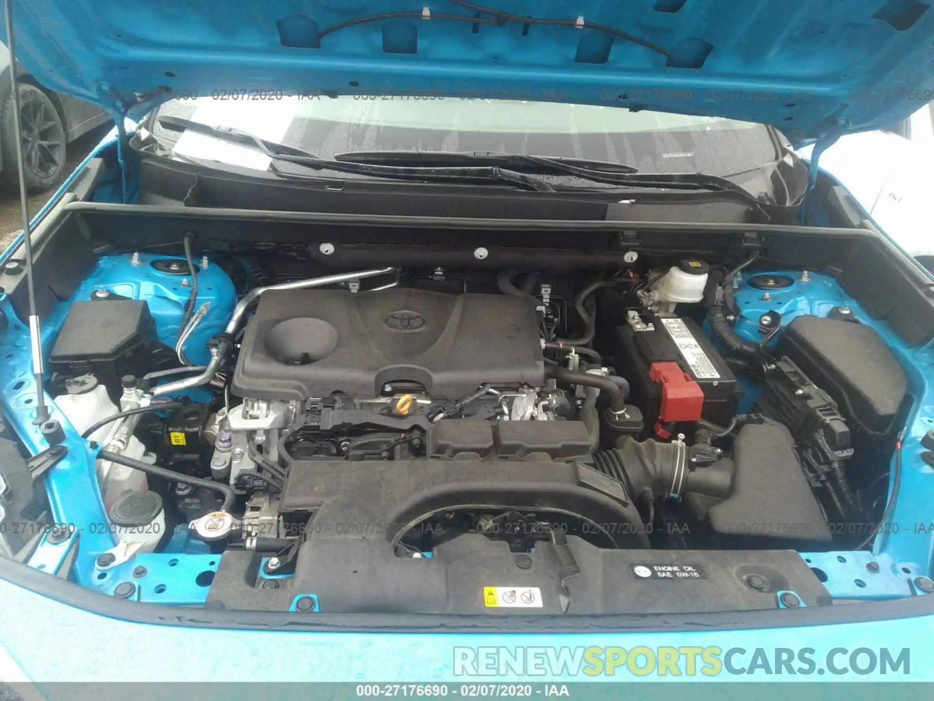 10 Фотография поврежденного автомобиля 2T3P1RFV2KC002948 TOYOTA RAV4 2019