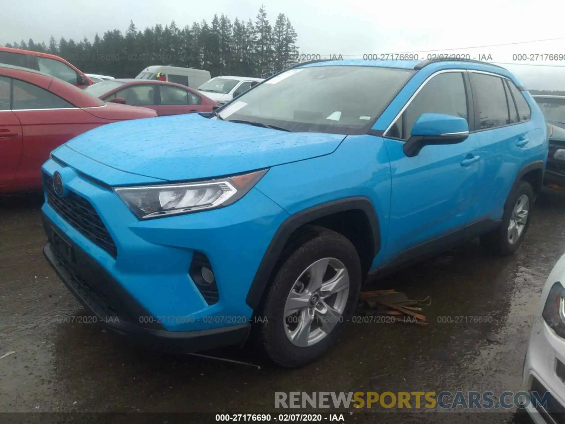 2 Фотография поврежденного автомобиля 2T3P1RFV2KC002948 TOYOTA RAV4 2019