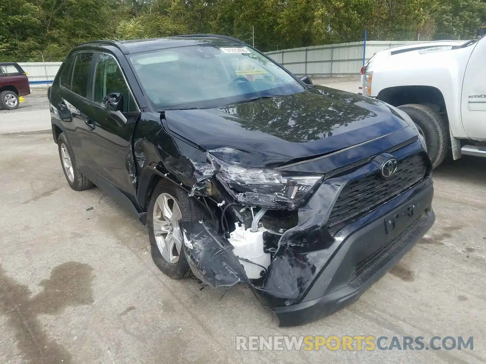 1 Photograph of a damaged car 2T3P1RFV2KC003520 TOYOTA RAV4 2019