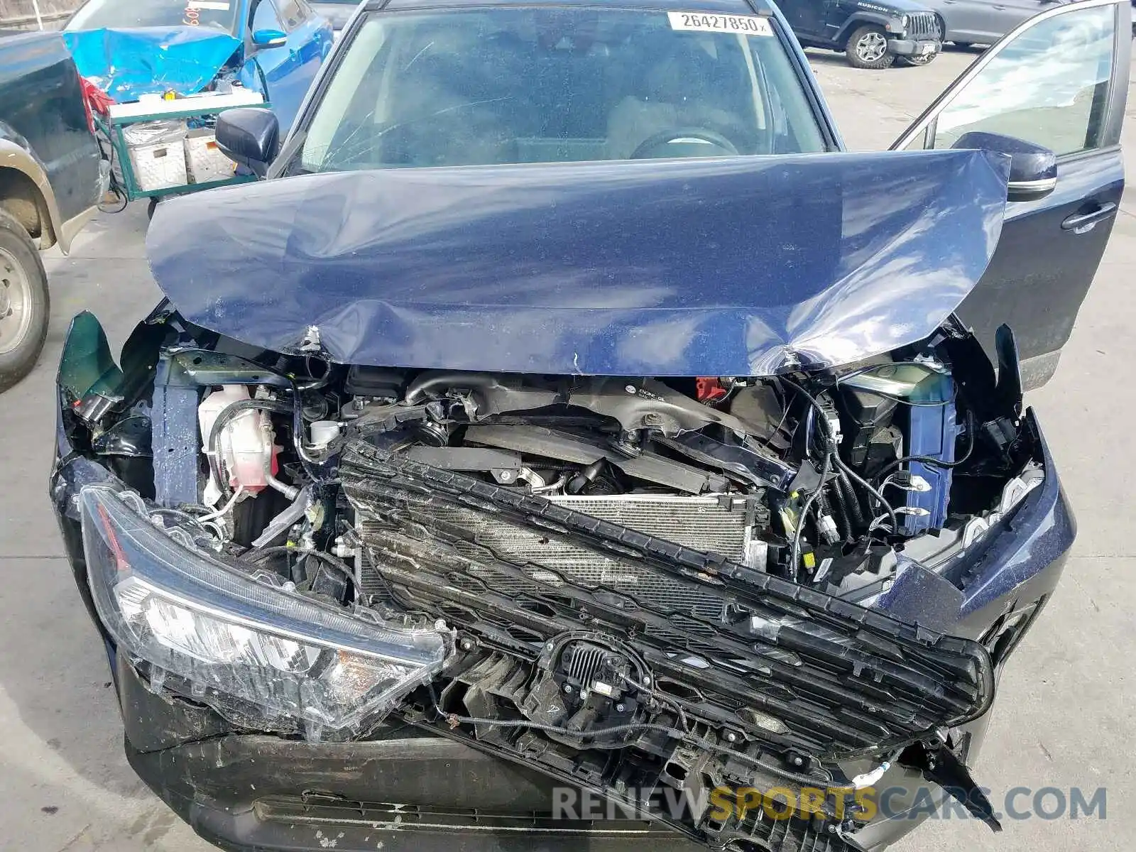 7 Photograph of a damaged car 2T3P1RFV2KC008300 TOYOTA RAV4 2019