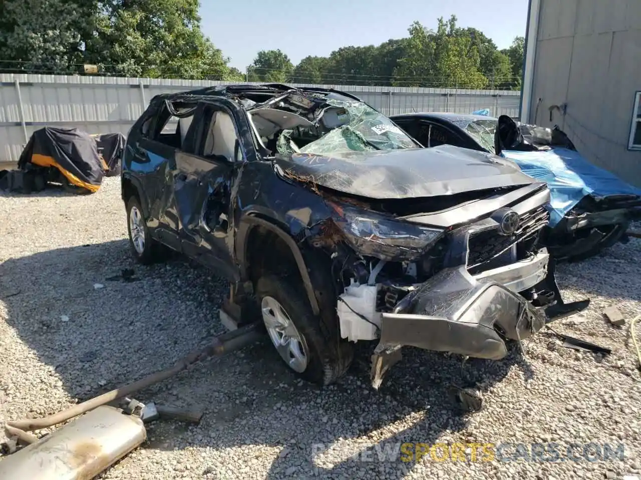 1 Photograph of a damaged car 2T3P1RFV2KC008412 TOYOTA RAV4 2019