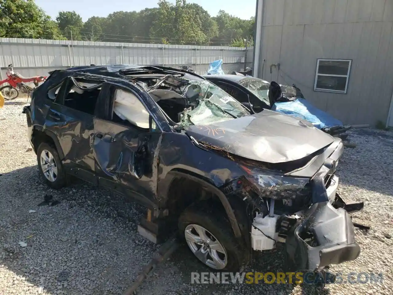 9 Photograph of a damaged car 2T3P1RFV2KC008412 TOYOTA RAV4 2019