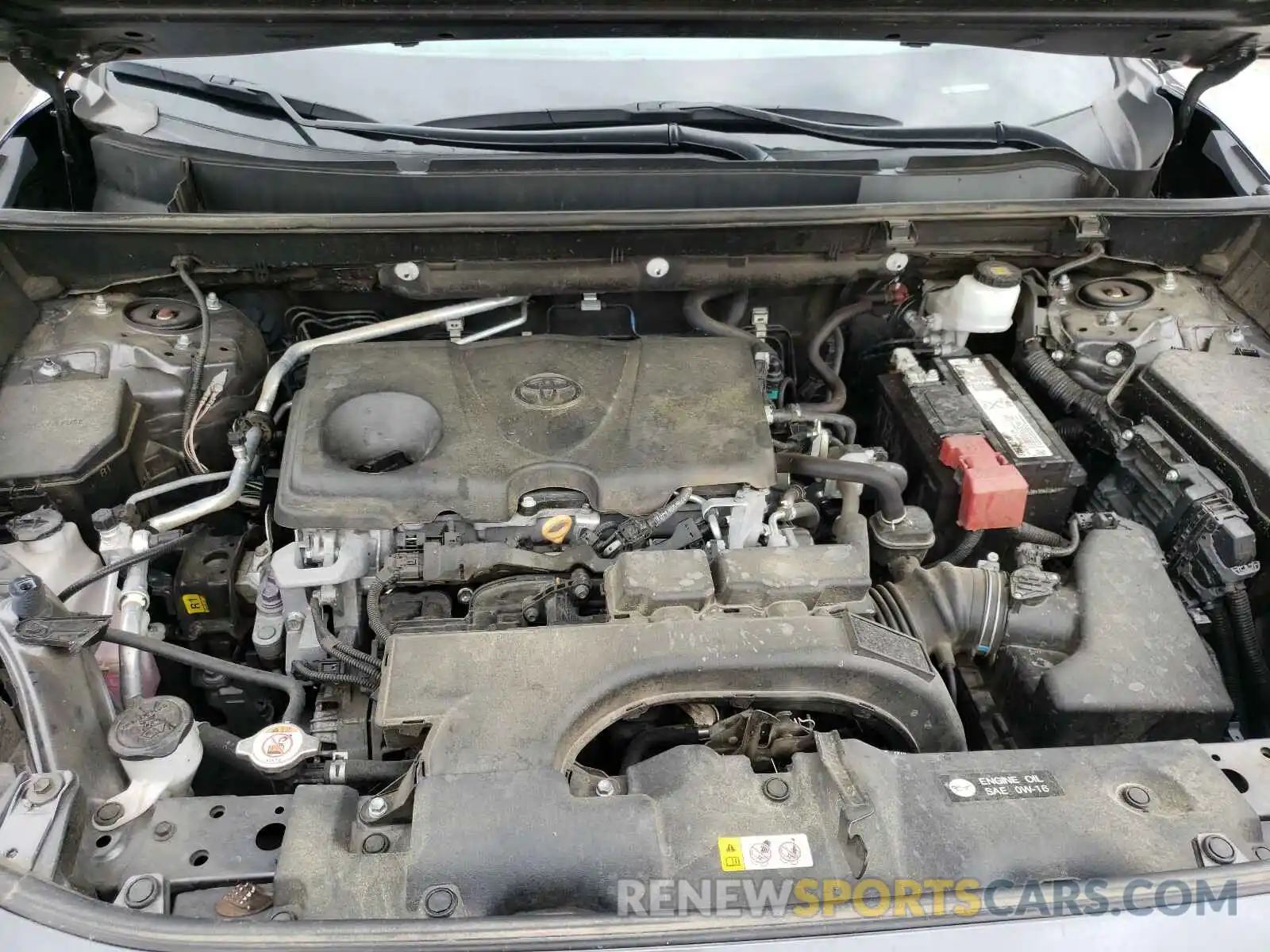 7 Фотография поврежденного автомобиля 2T3P1RFV2KC014520 TOYOTA RAV4 2019