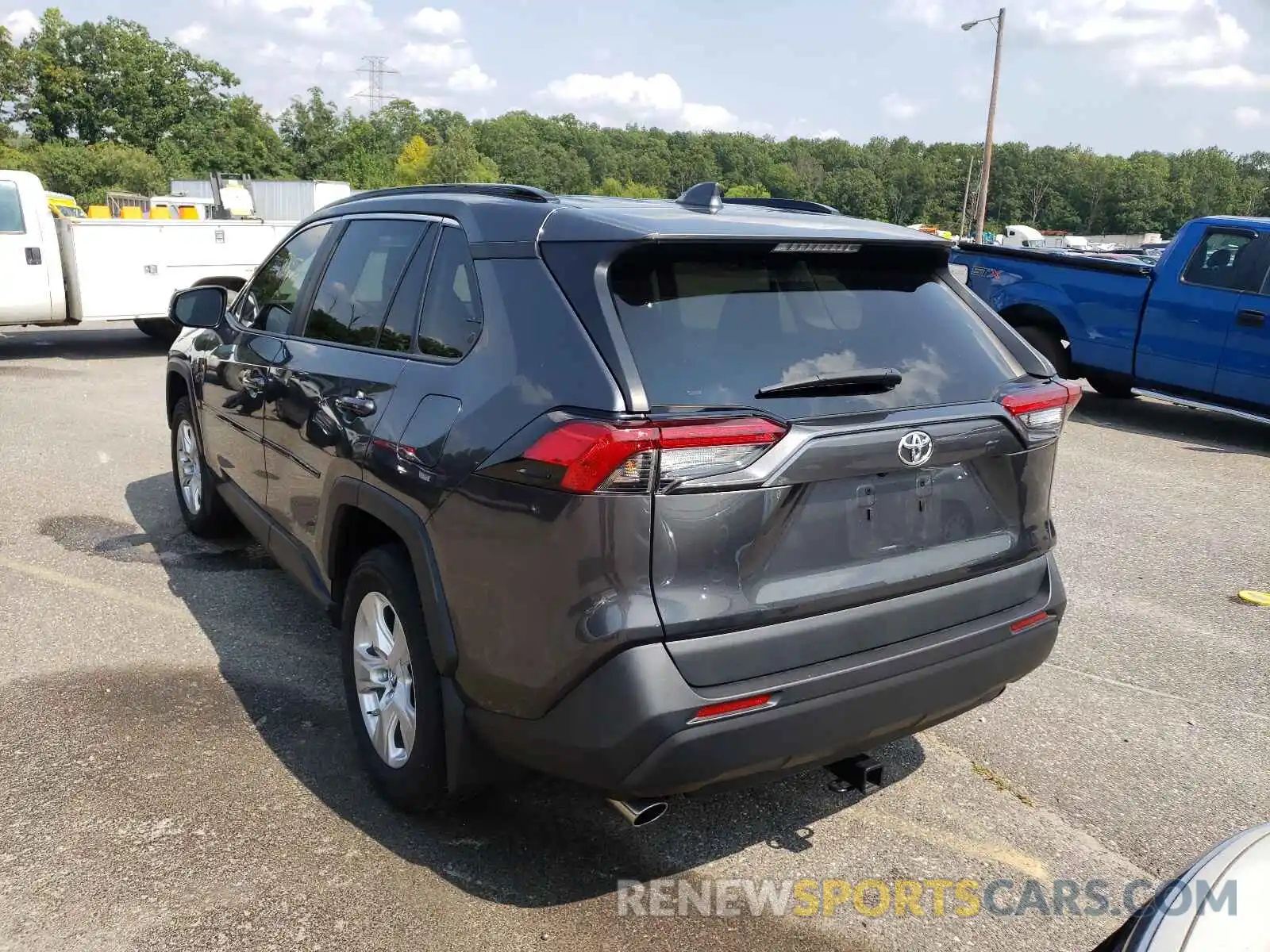 3 Photograph of a damaged car 2T3P1RFV2KC015294 TOYOTA RAV4 2019