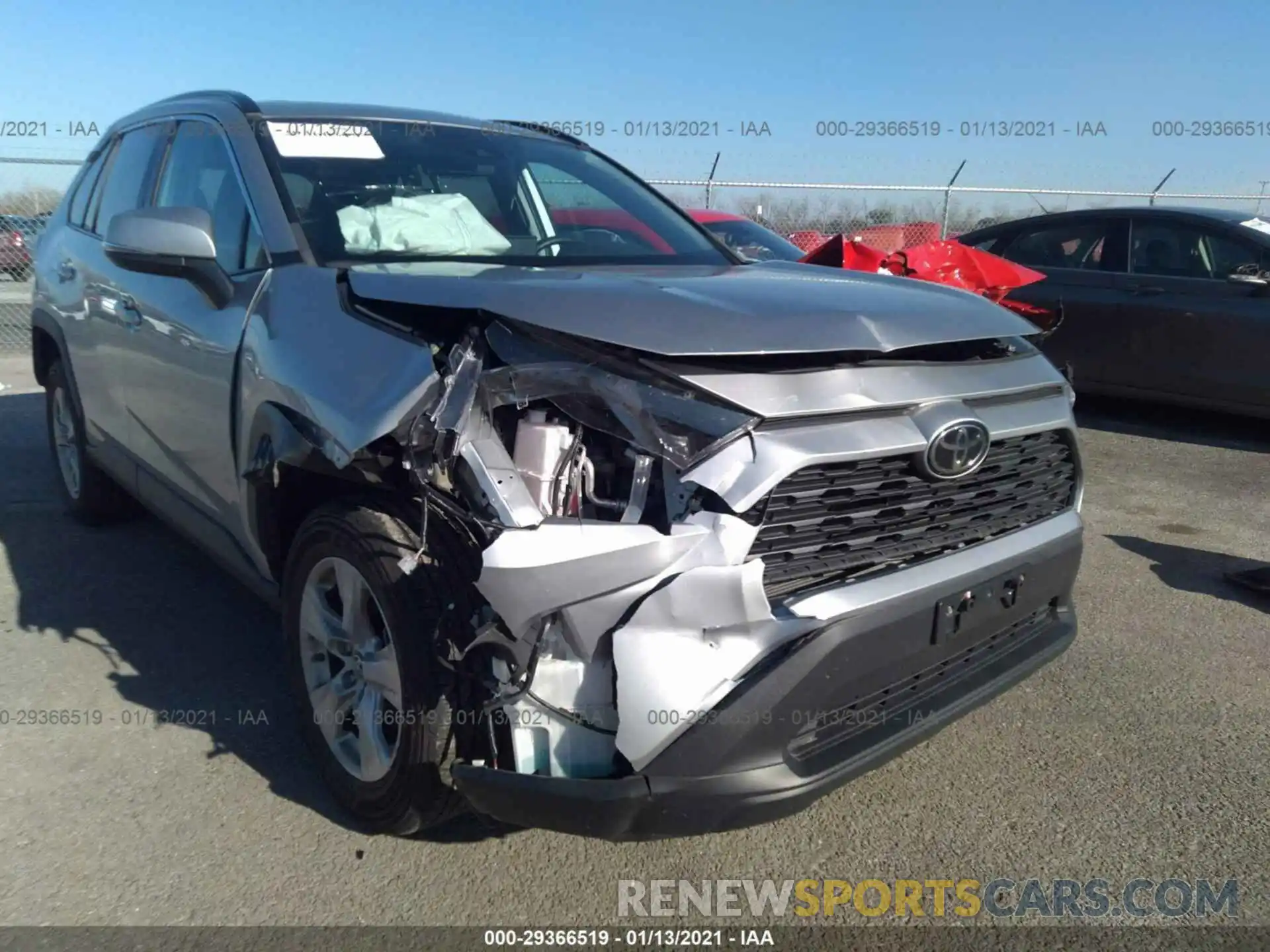 6 Photograph of a damaged car 2T3P1RFV2KC016199 TOYOTA RAV4 2019