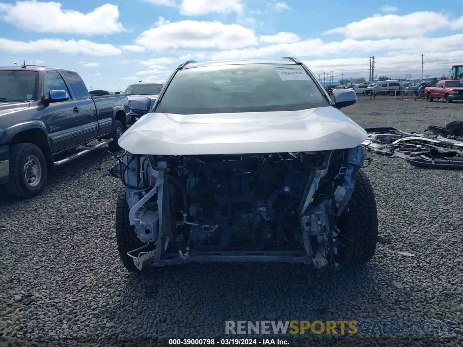 13 Photograph of a damaged car 2T3P1RFV2KC019720 TOYOTA RAV4 2019