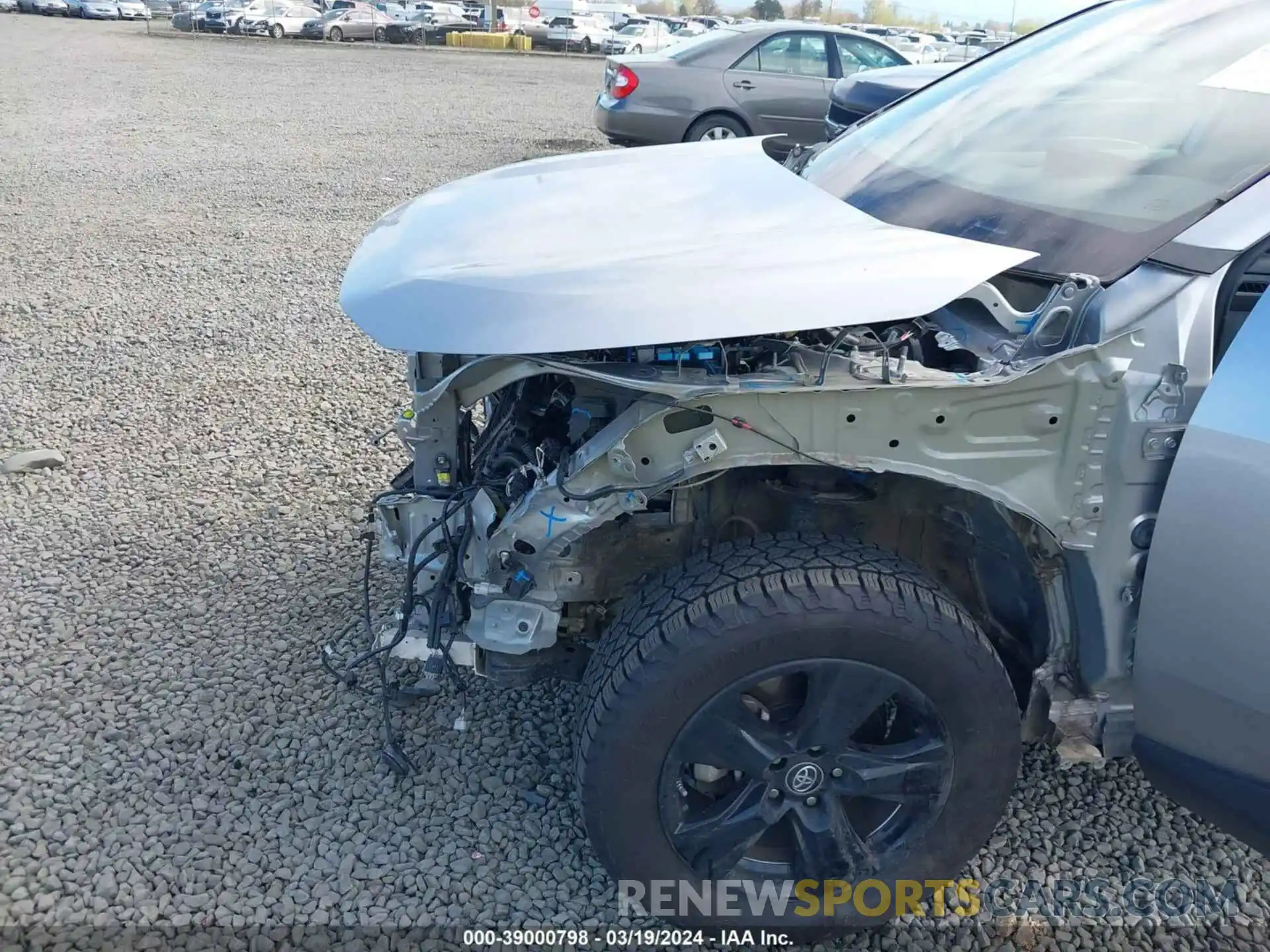 19 Photograph of a damaged car 2T3P1RFV2KC019720 TOYOTA RAV4 2019