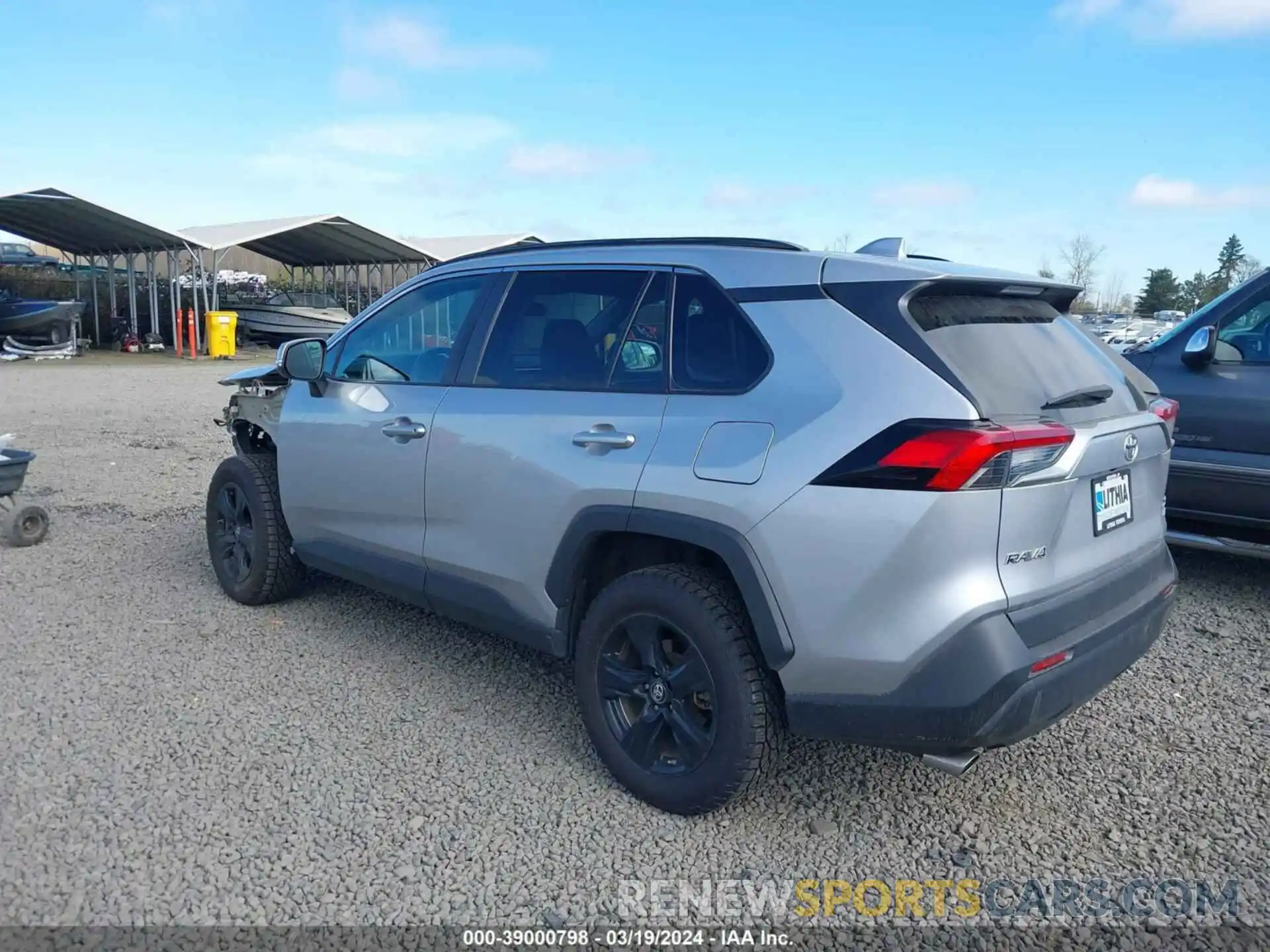 3 Photograph of a damaged car 2T3P1RFV2KC019720 TOYOTA RAV4 2019