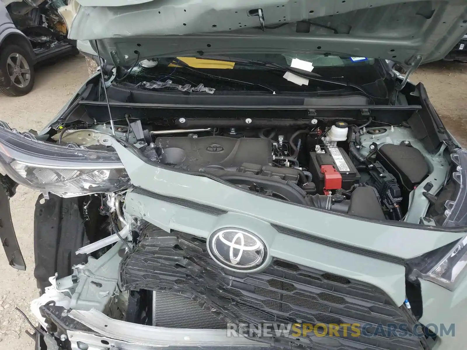 7 Photograph of a damaged car 2T3P1RFV2KC020298 TOYOTA RAV4 2019