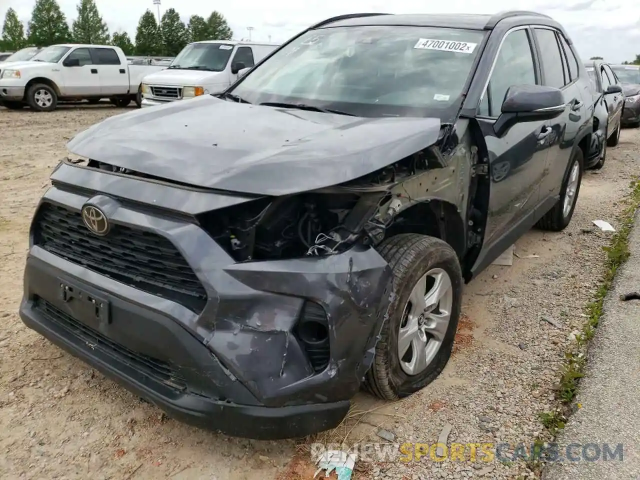 9 Photograph of a damaged car 2T3P1RFV2KC021760 TOYOTA RAV4 2019