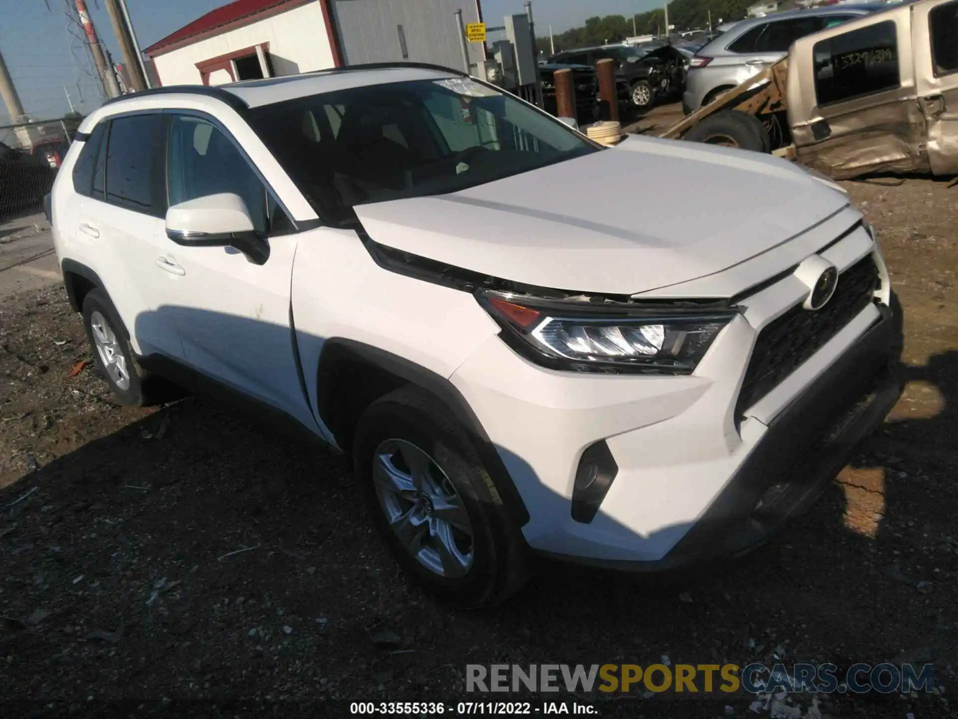 1 Фотография поврежденного автомобиля 2T3P1RFV2KC022679 TOYOTA RAV4 2019