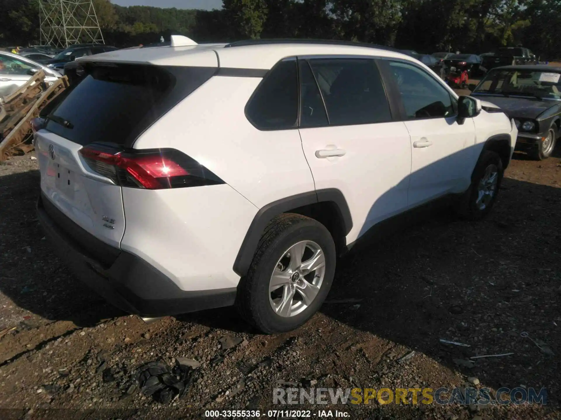 4 Фотография поврежденного автомобиля 2T3P1RFV2KC022679 TOYOTA RAV4 2019