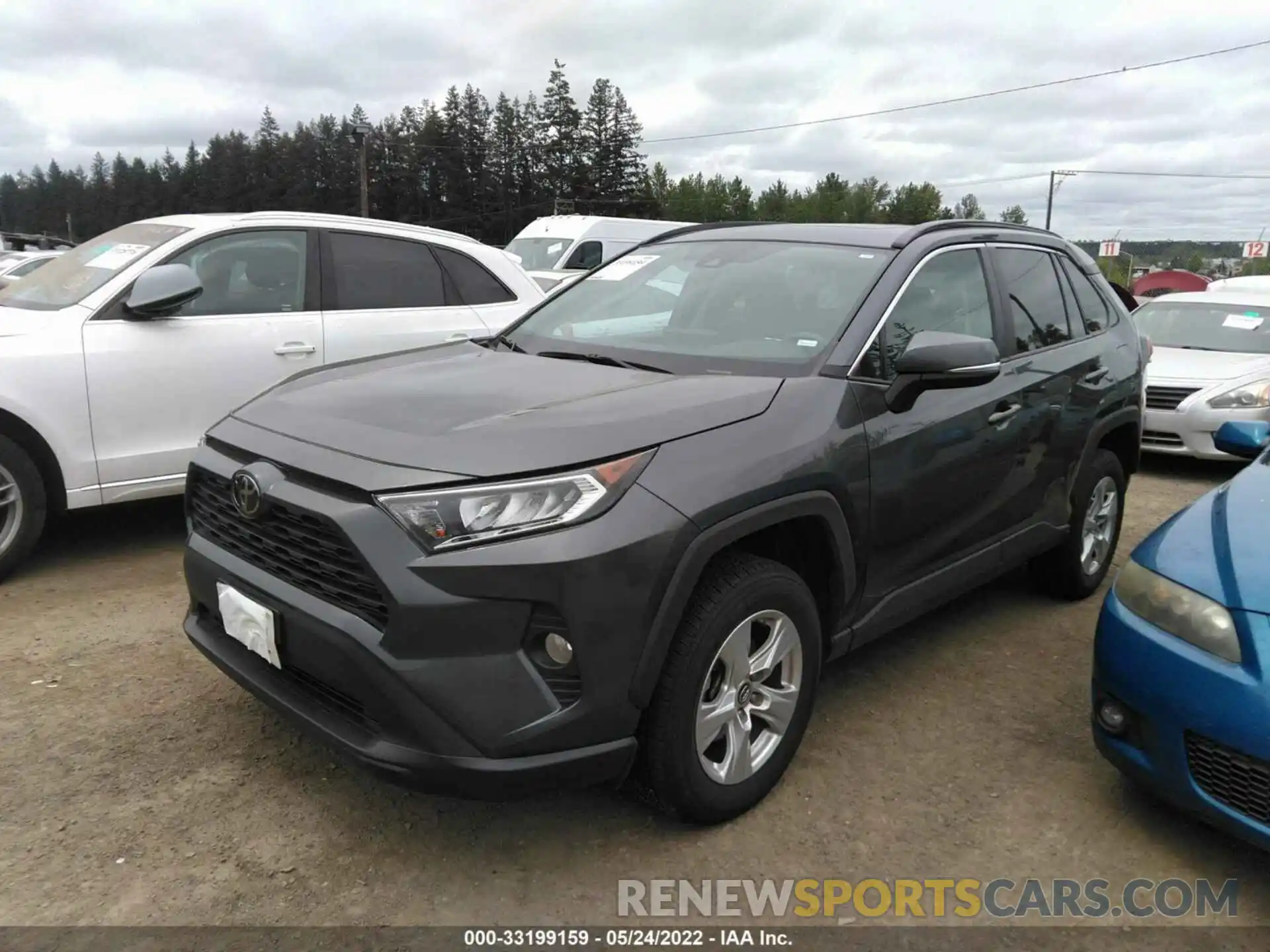 2 Photograph of a damaged car 2T3P1RFV2KC023752 TOYOTA RAV4 2019