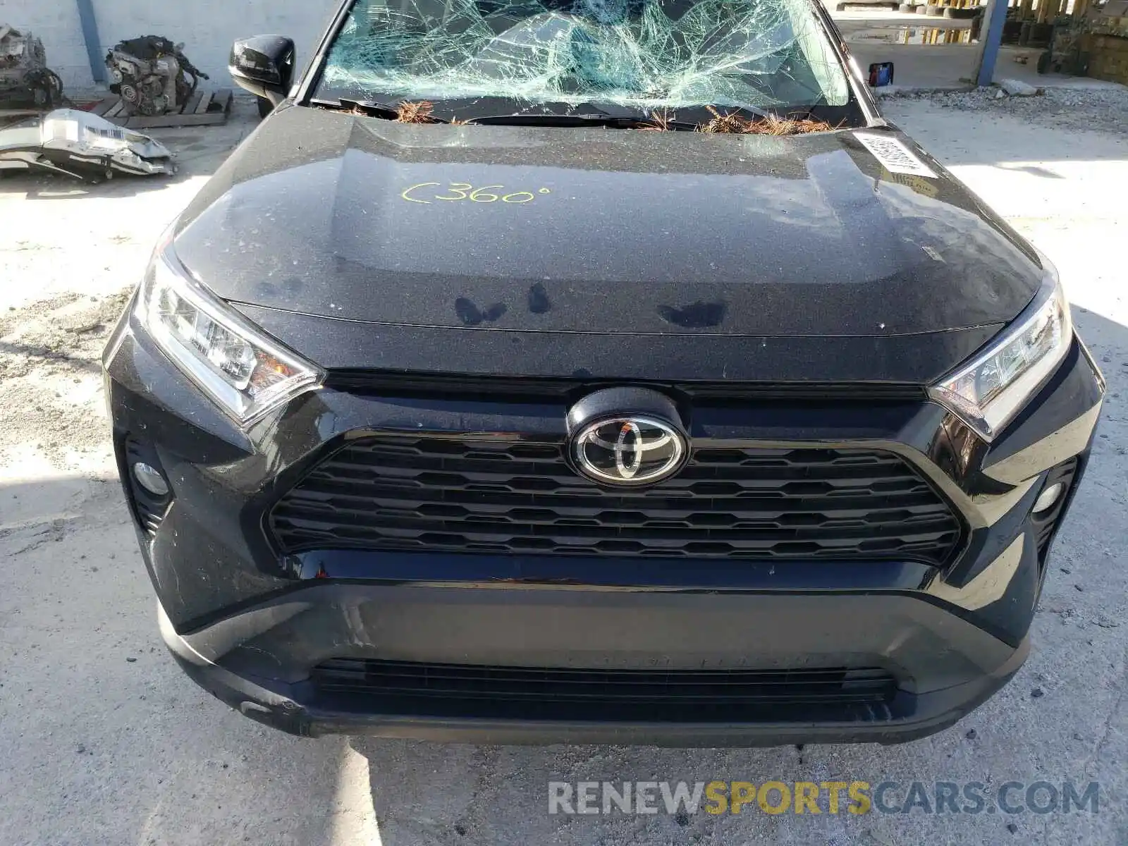 7 Photograph of a damaged car 2T3P1RFV2KC024092 TOYOTA RAV4 2019