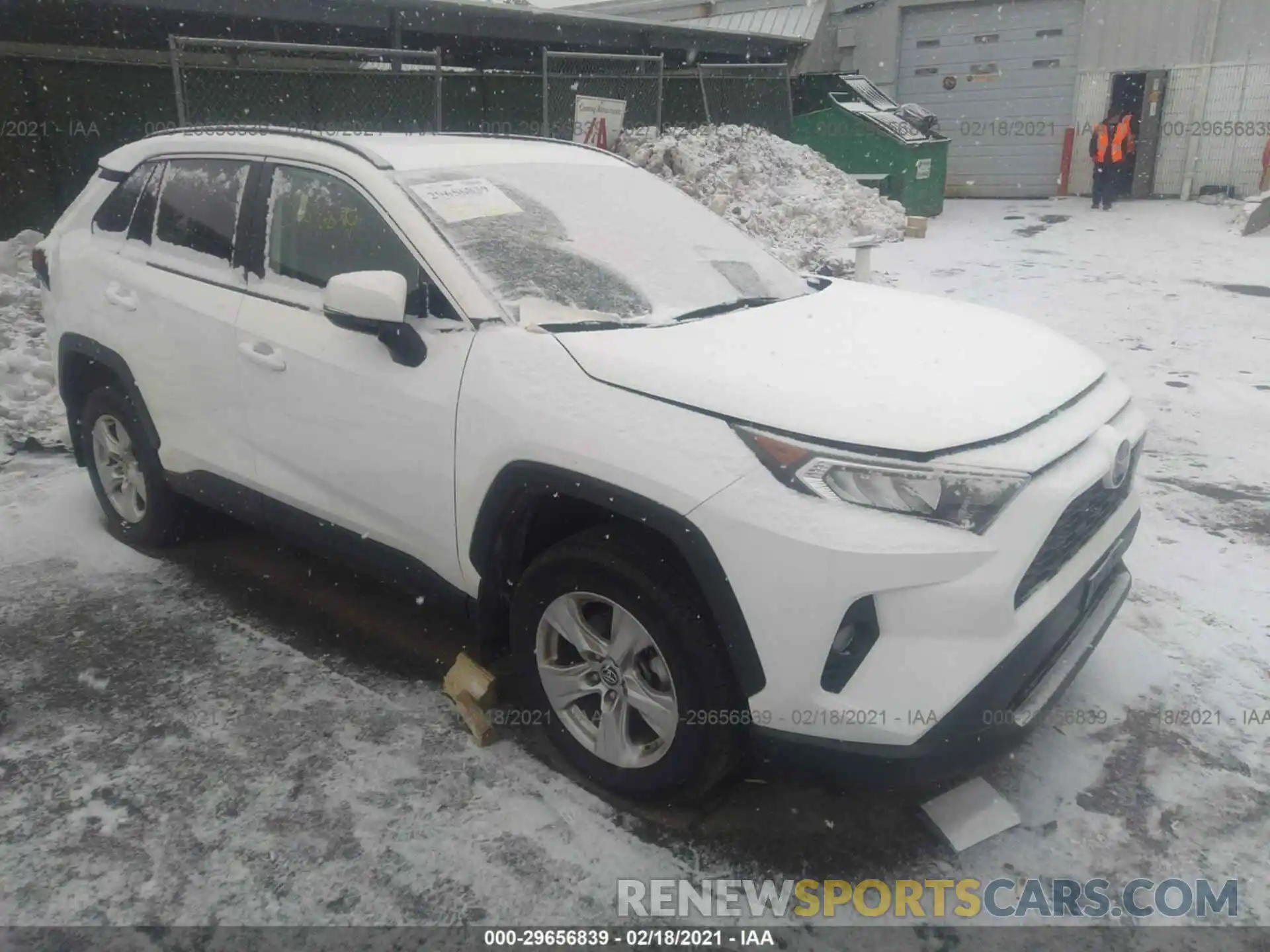 1 Photograph of a damaged car 2T3P1RFV2KC027588 TOYOTA RAV4 2019