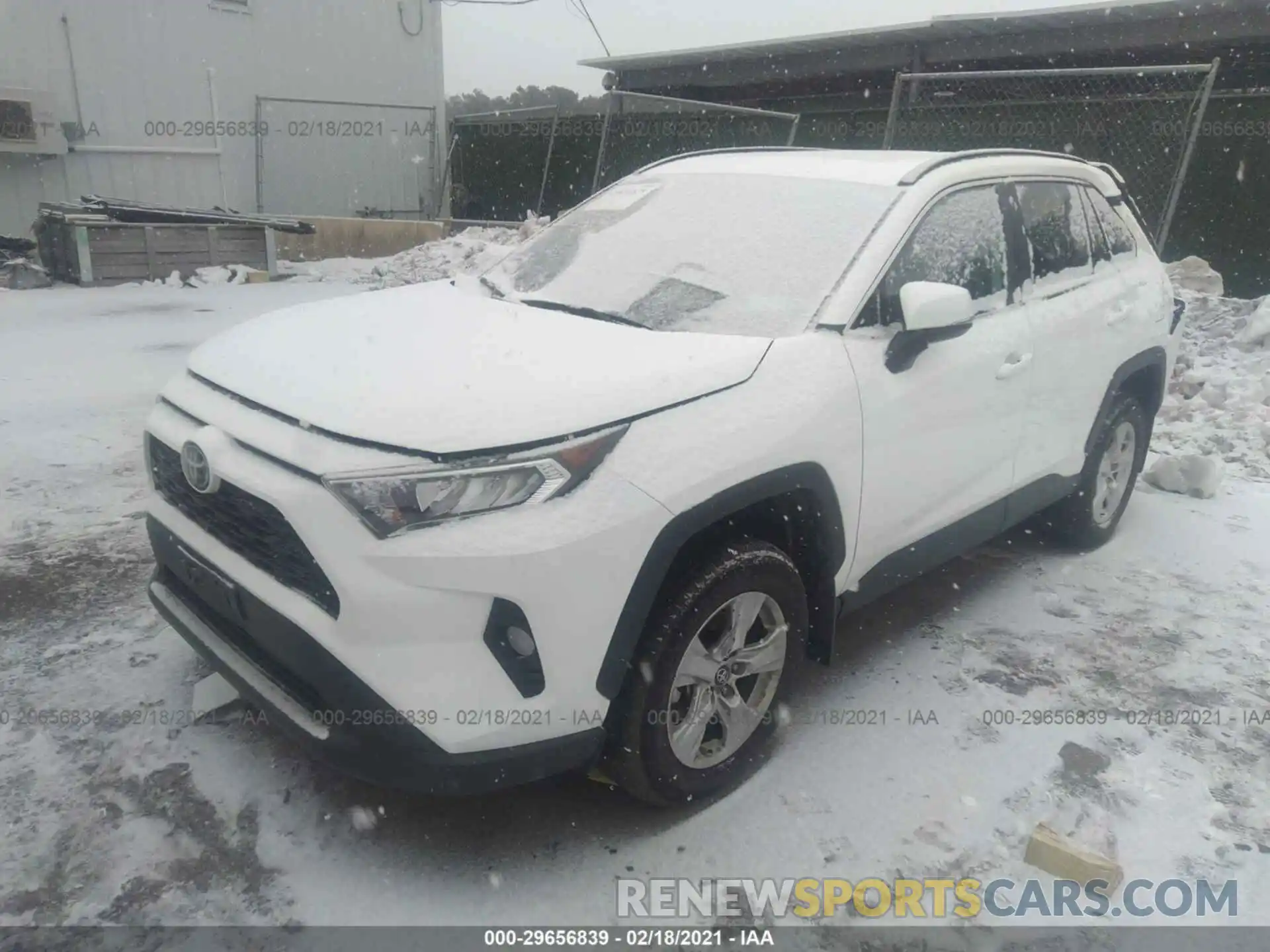 2 Photograph of a damaged car 2T3P1RFV2KC027588 TOYOTA RAV4 2019