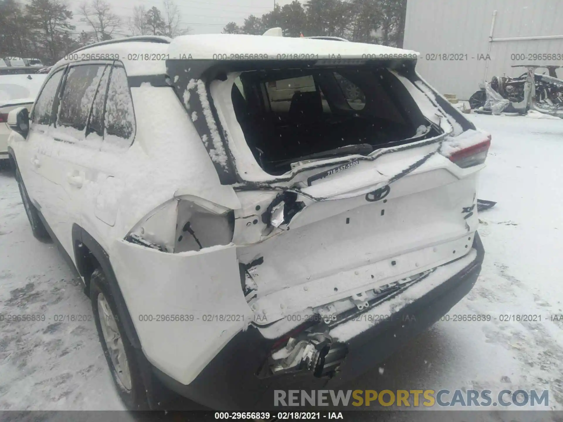 6 Photograph of a damaged car 2T3P1RFV2KC027588 TOYOTA RAV4 2019