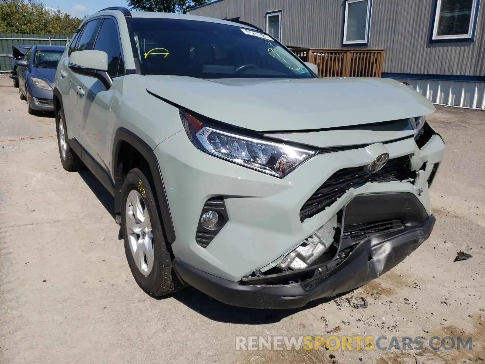 1 Photograph of a damaged car 2T3P1RFV2KC031589 TOYOTA RAV4 2019