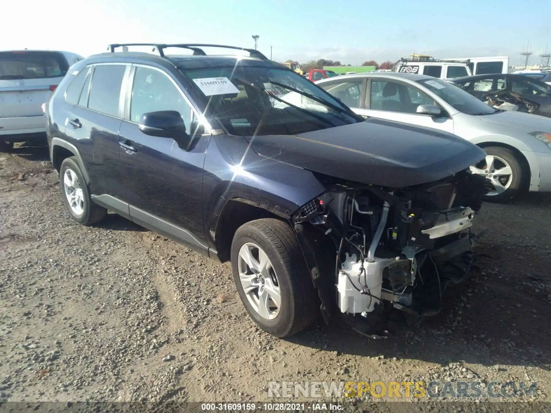 1 Фотография поврежденного автомобиля 2T3P1RFV2KC037103 TOYOTA RAV4 2019