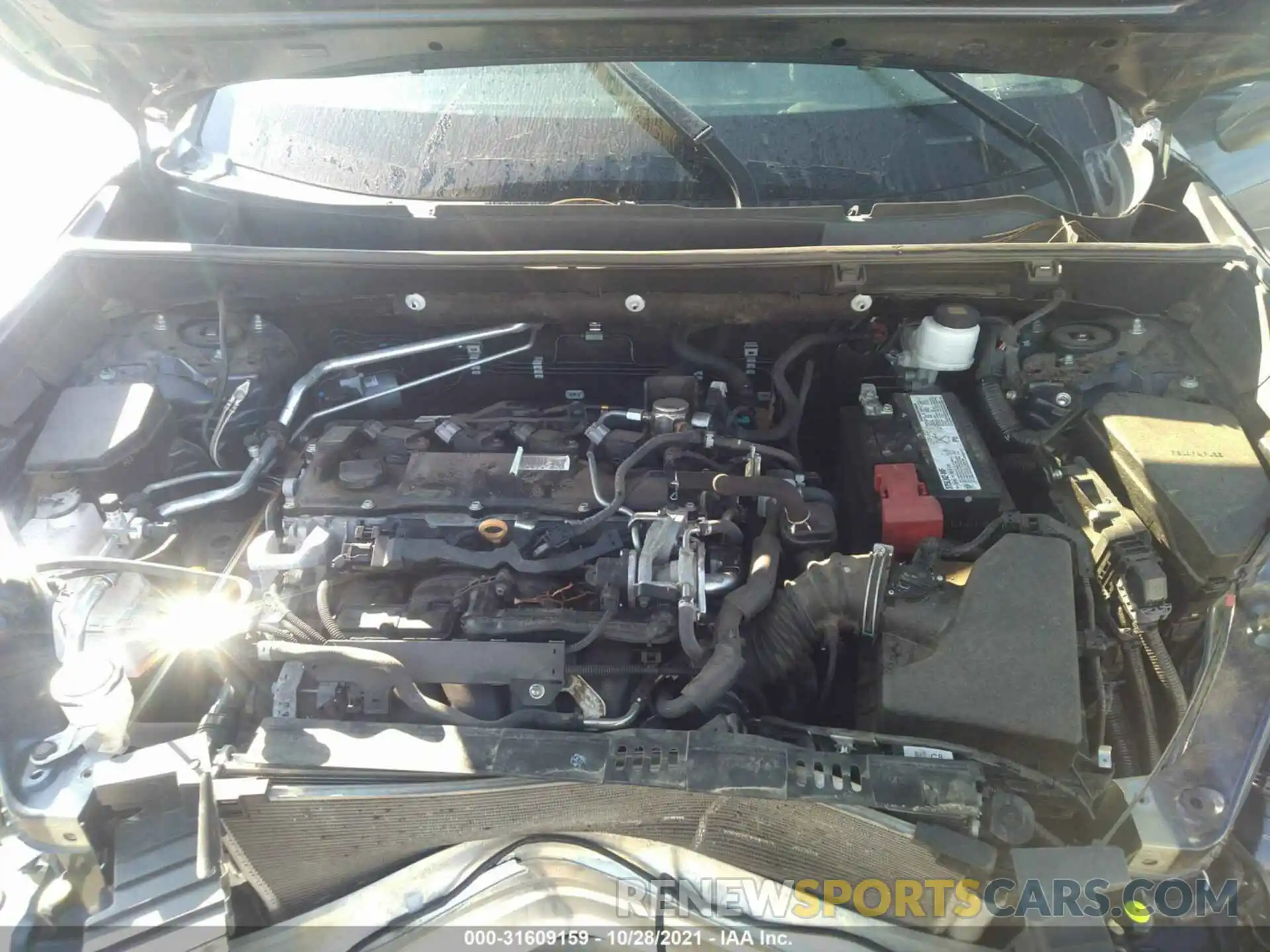 10 Фотография поврежденного автомобиля 2T3P1RFV2KC037103 TOYOTA RAV4 2019