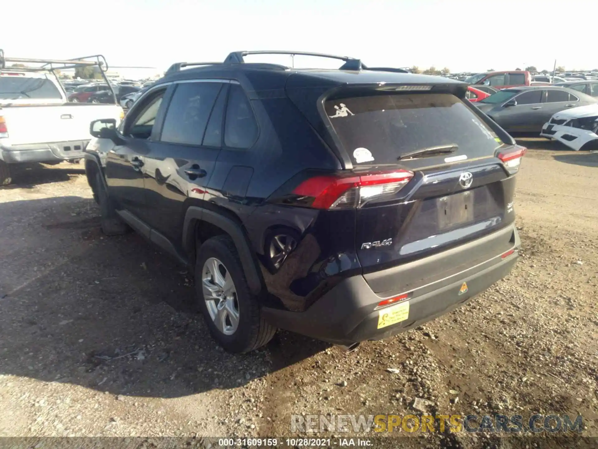 3 Photograph of a damaged car 2T3P1RFV2KC037103 TOYOTA RAV4 2019