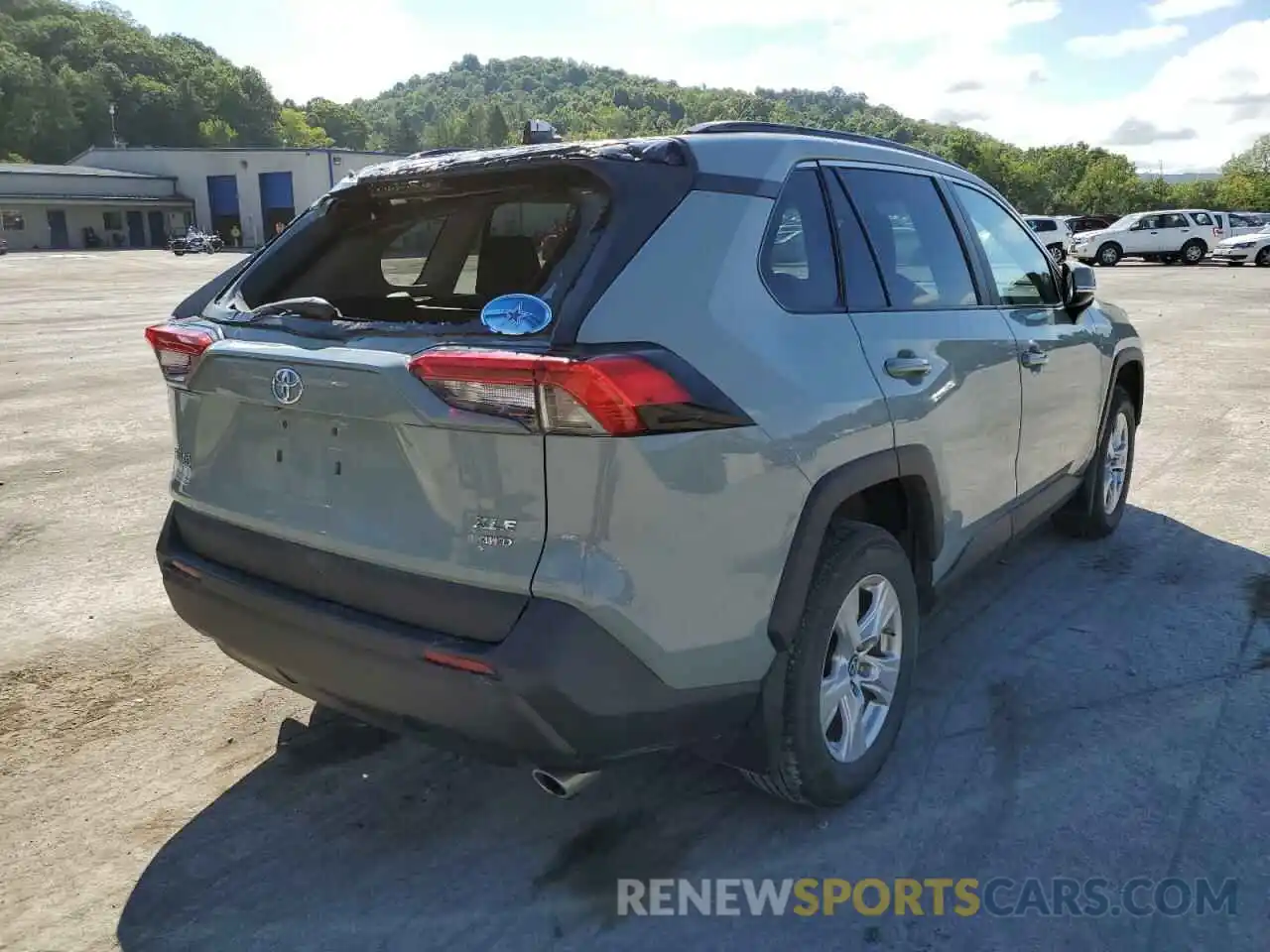 4 Photograph of a damaged car 2T3P1RFV2KC048506 TOYOTA RAV4 2019