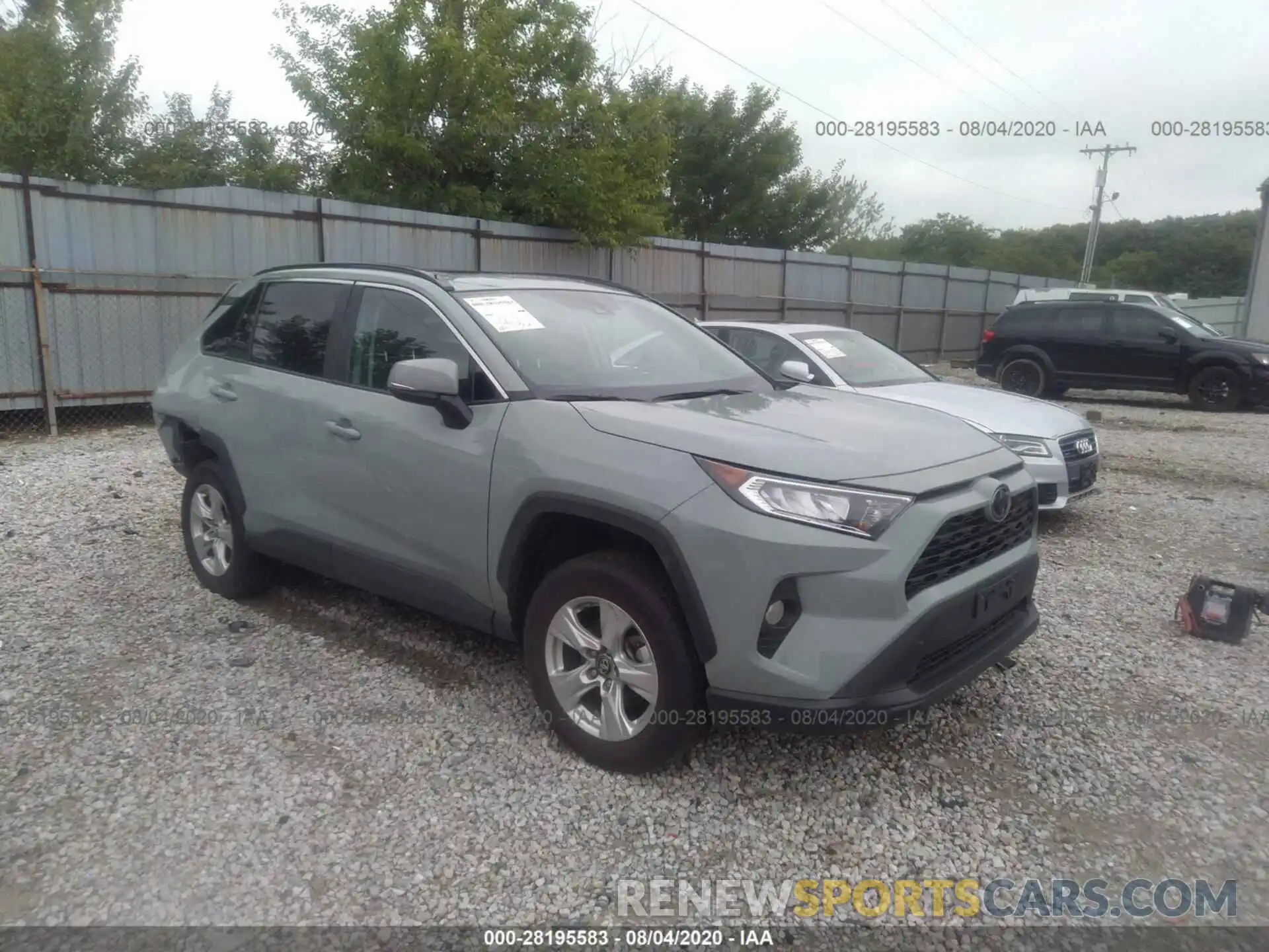 1 Photograph of a damaged car 2T3P1RFV2KC051485 TOYOTA RAV4 2019