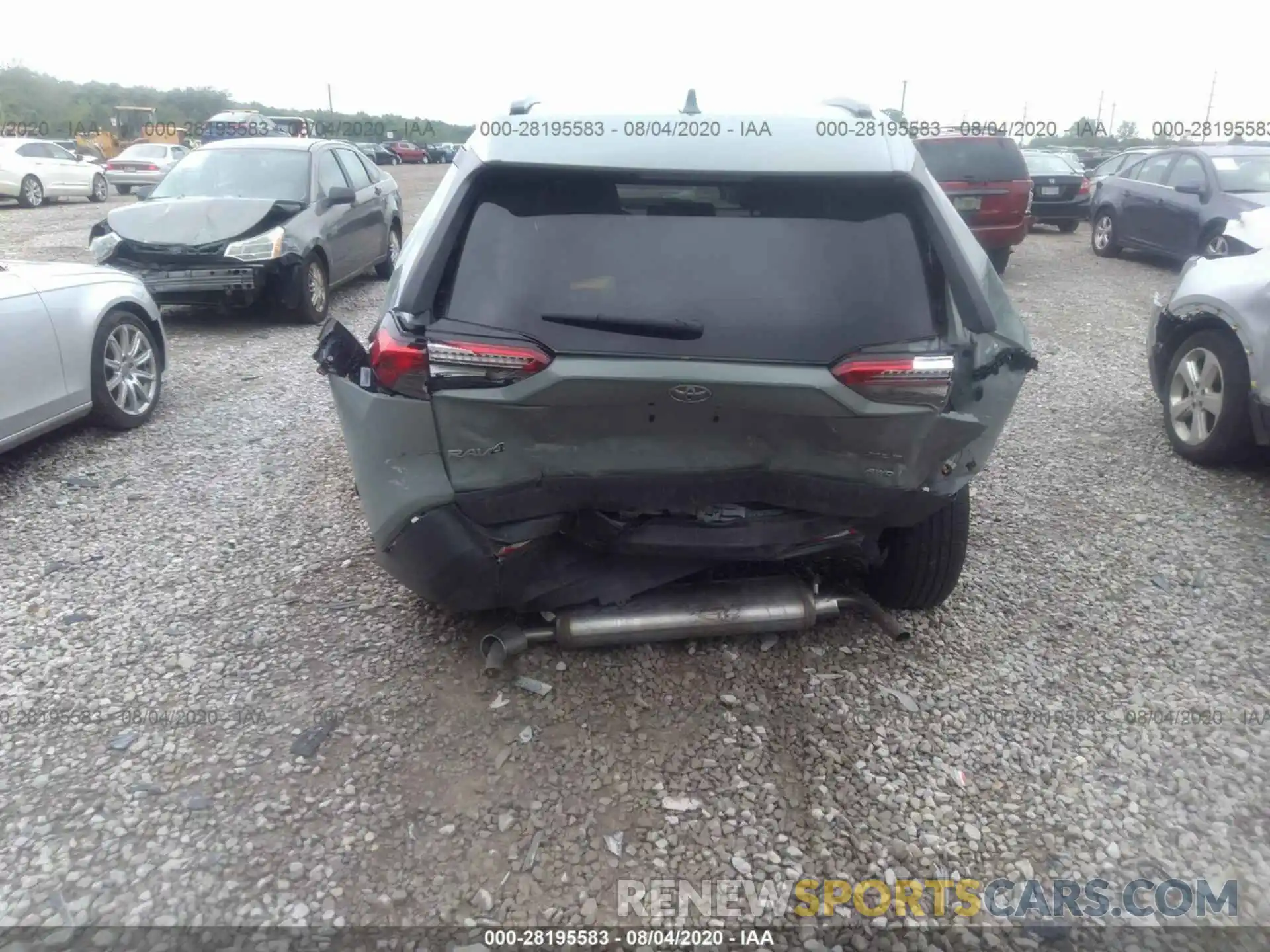 6 Photograph of a damaged car 2T3P1RFV2KC051485 TOYOTA RAV4 2019