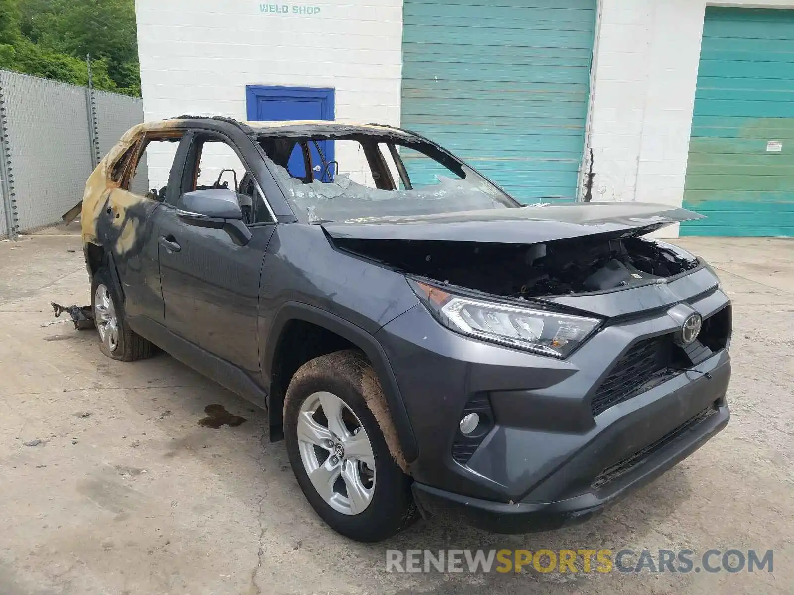 1 Photograph of a damaged car 2T3P1RFV2KC060235 TOYOTA RAV4 2019