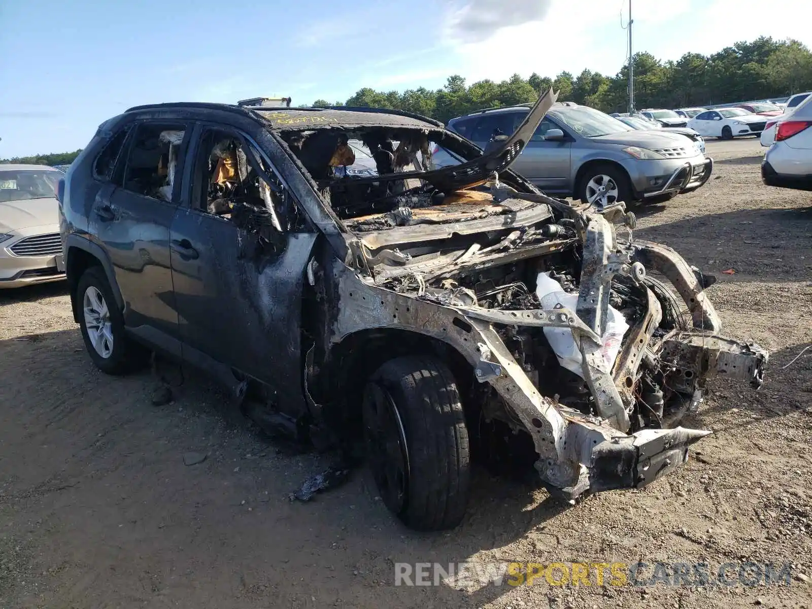 1 Photograph of a damaged car 2T3P1RFV2KC060624 TOYOTA RAV4 2019