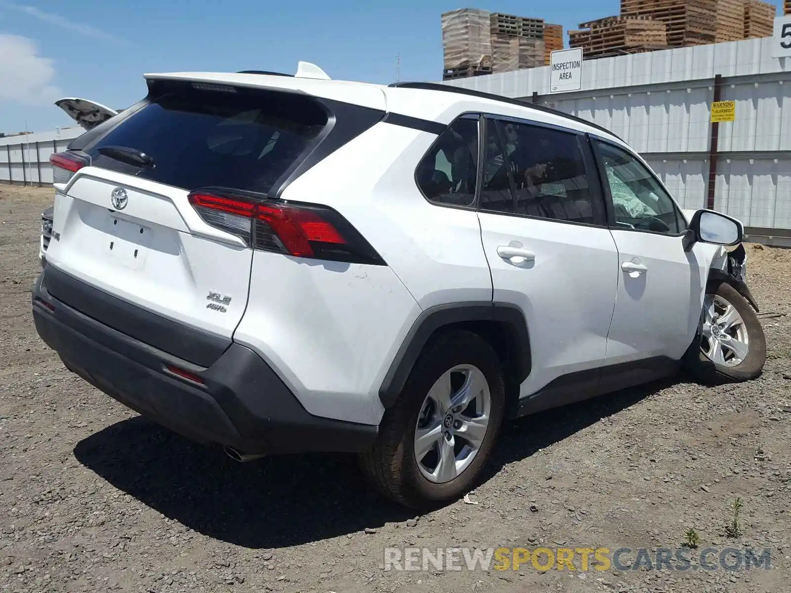 4 Фотография поврежденного автомобиля 2T3P1RFV2KW026729 TOYOTA RAV4 2019