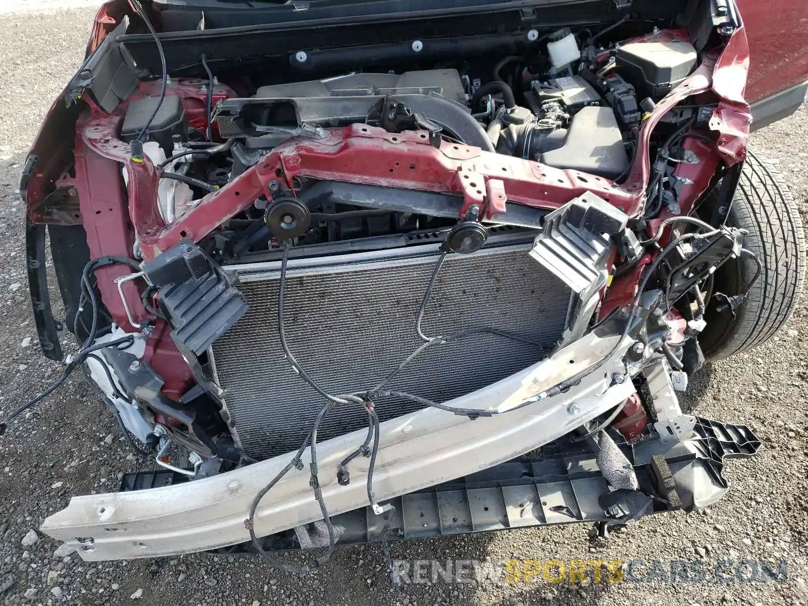 7 Photograph of a damaged car 2T3P1RFV2KW033860 TOYOTA RAV4 2019