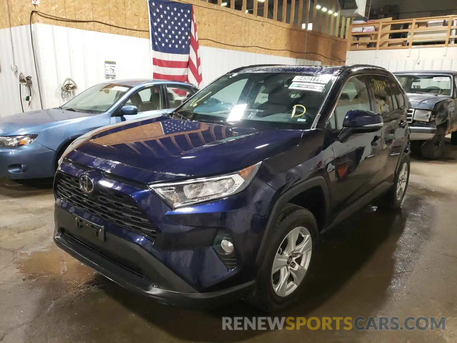 2 Photograph of a damaged car 2T3P1RFV2KW035236 TOYOTA RAV4 2019