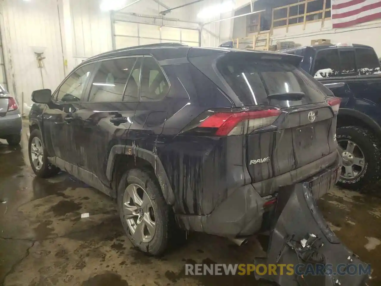 3 Photograph of a damaged car 2T3P1RFV2KW036676 TOYOTA RAV4 2019