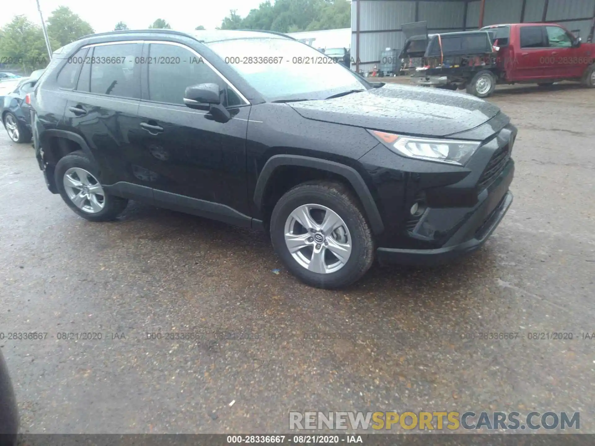 1 Фотография поврежденного автомобиля 2T3P1RFV2KW038380 TOYOTA RAV4 2019