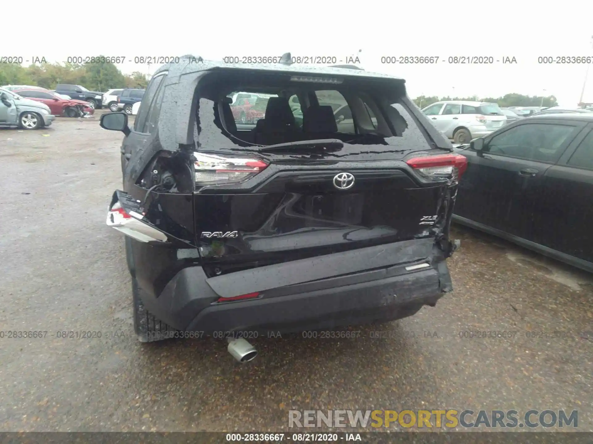 6 Фотография поврежденного автомобиля 2T3P1RFV2KW038380 TOYOTA RAV4 2019